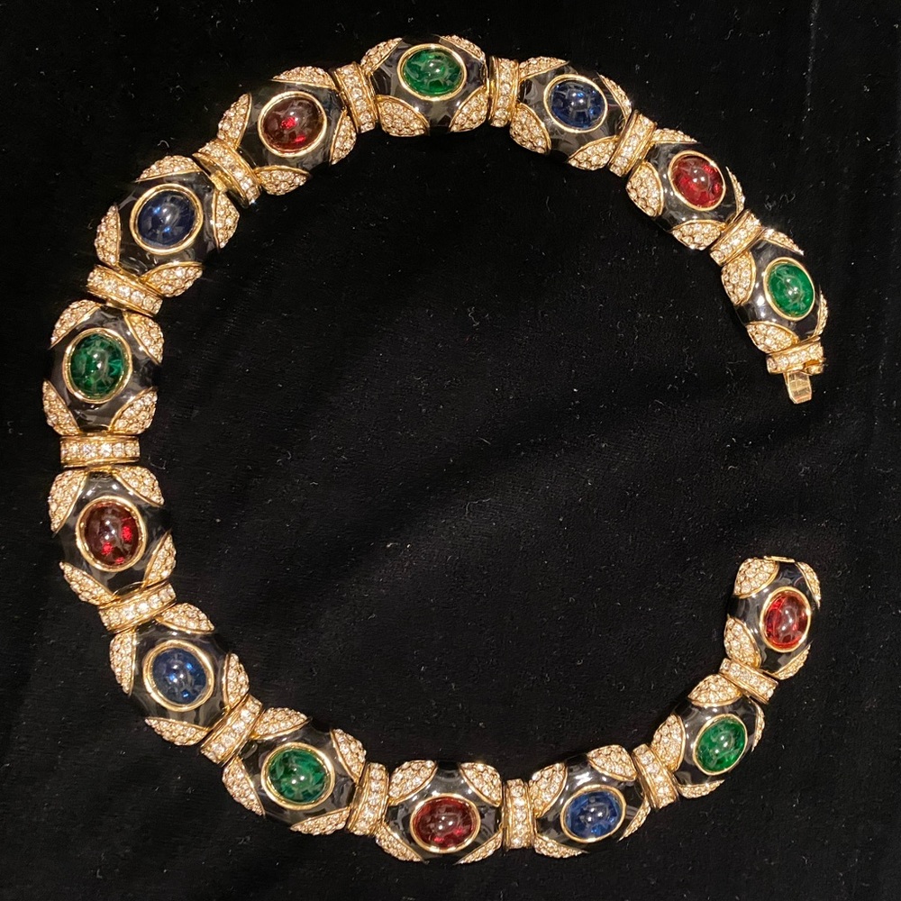 Mixed Stone Choker